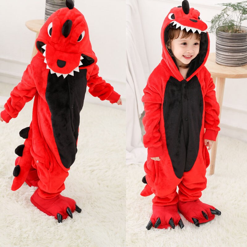 Dinosaur Pajamas Kigurumi Unicorn Pyjamas Baby Kid..